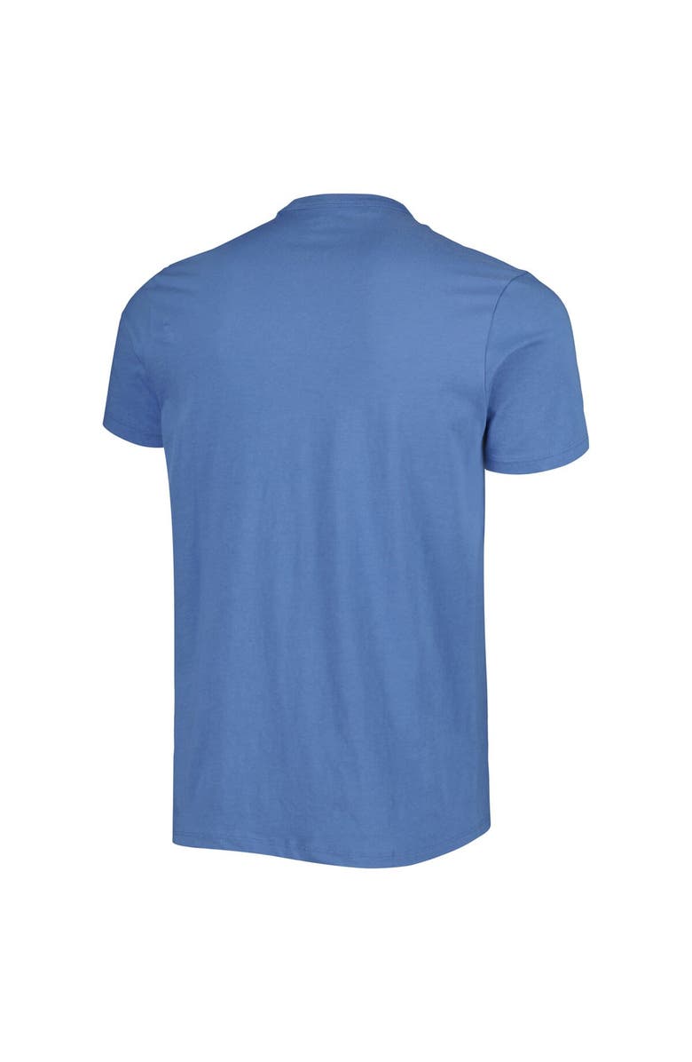 '47 Men's '47 Blue Detroit Lions Wordmark Rider Franklin T-Shirt, Alternate, color,