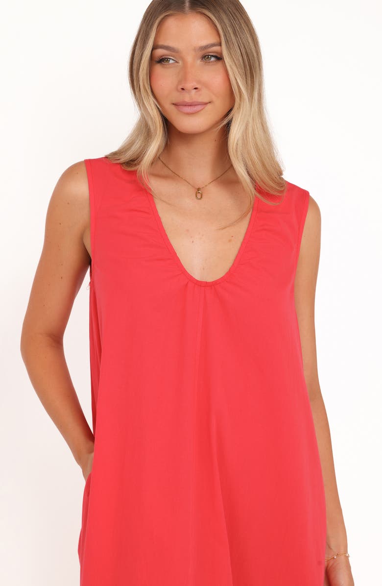 Petal & Pup Laurita Cotton Maxi Dress, Alternate, color, 