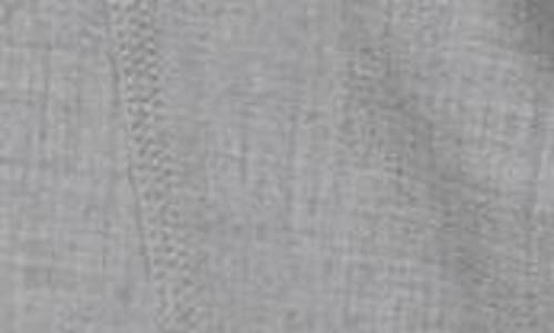 Mango Barile Half-zip Jacket In Light/pastel Grey