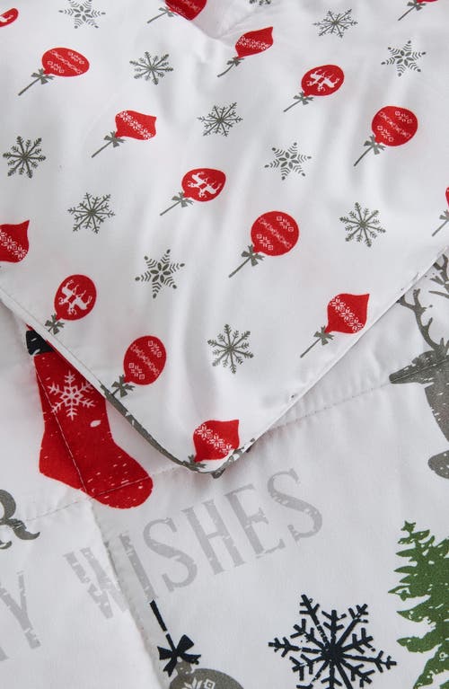 Woven & Weft Holiday 3-piece Comforter Set In Multi