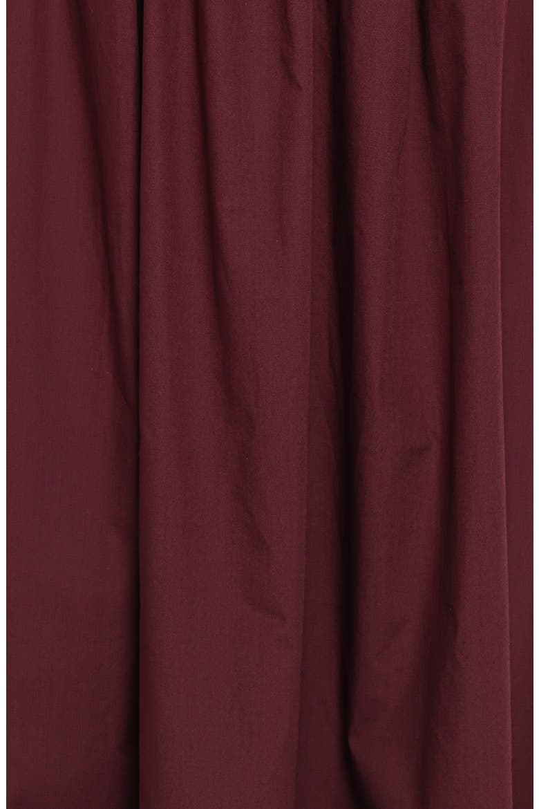 Zenobia Corset Midi Dress, Alternate, color, CHERRY