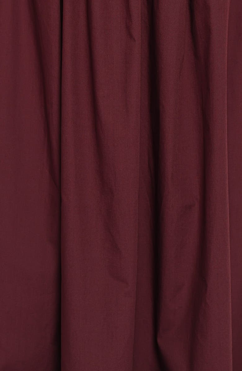 Petal & Pup Zenobia Corset Midi Dress, Alternate, color, Cherry