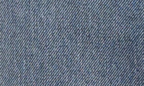 Kut From The Kloth Bristol Raw Hem Denim Skirt In Blue
