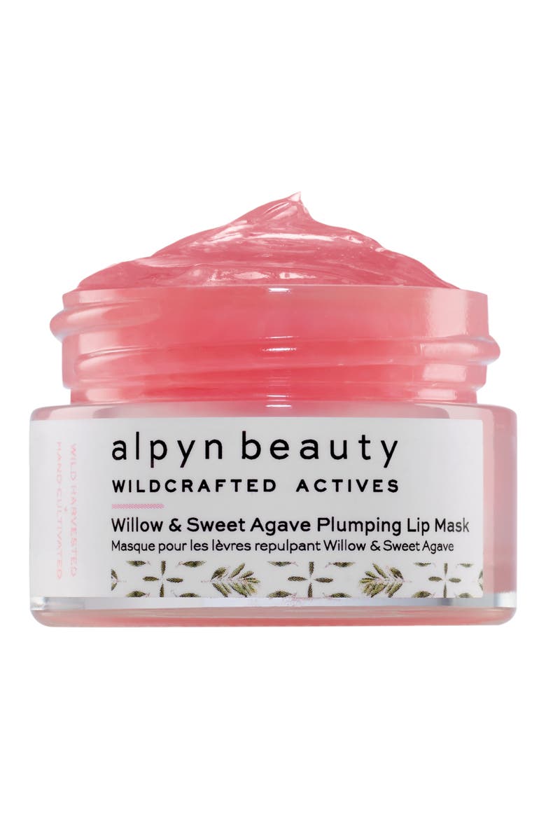 Willow & Sweet Agave Plumping Lip Mask, Main, color, NO COLOR