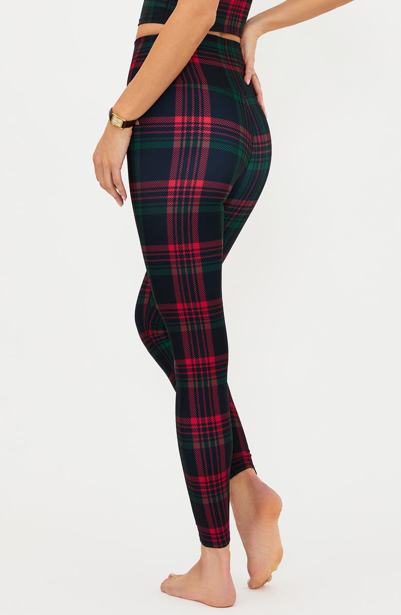 Beach Riot Piper Plaid Leggings, Alternate, color, Ribbon Plaid