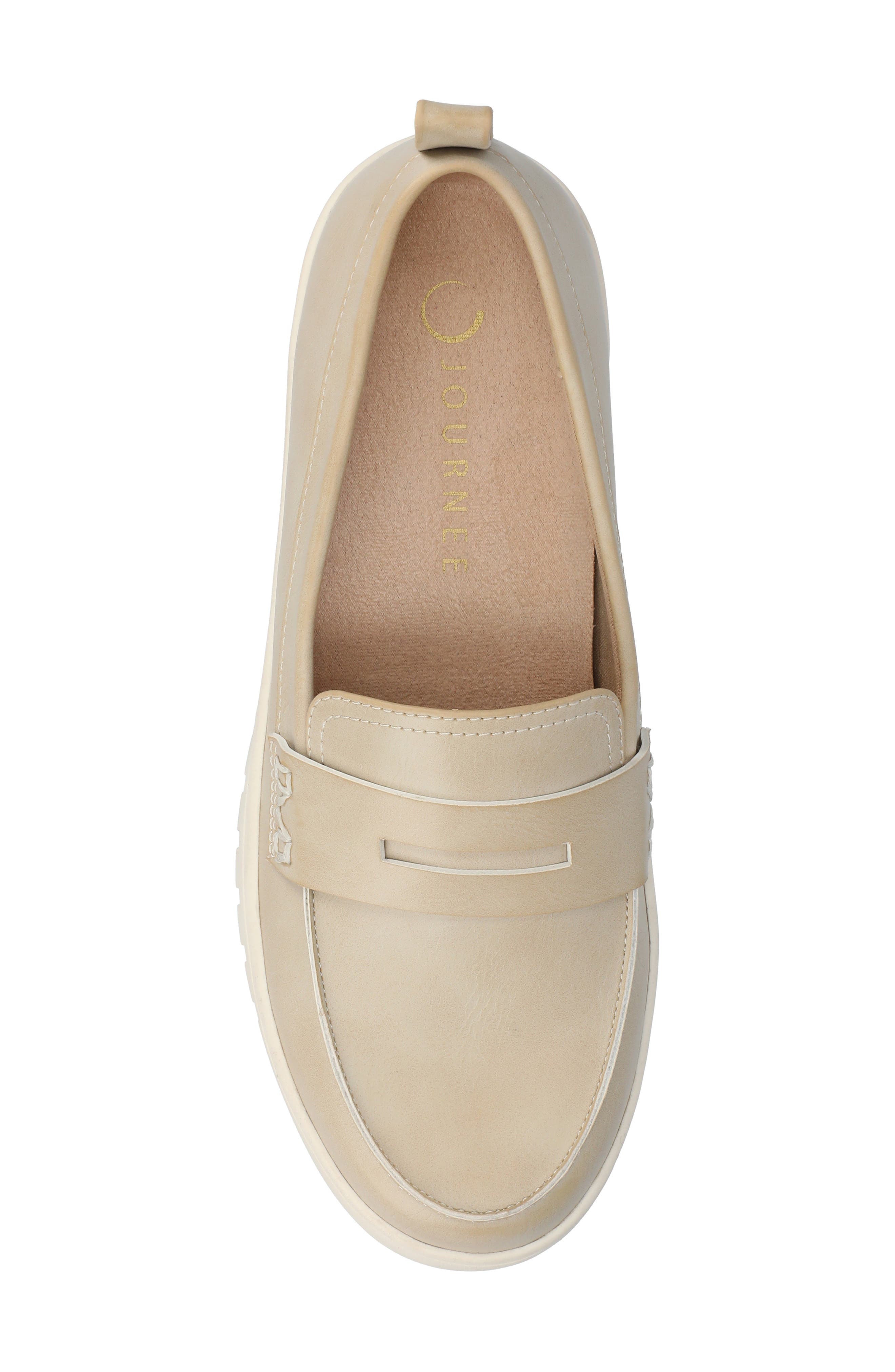 Tayla Penny Loafer - Wide Width Available, Alternate, color, BEIGE