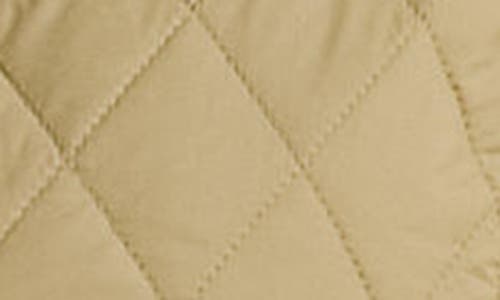 Ralph Lauren Lauren Diamond Quilted Snap-front Jacket In Sand Dune