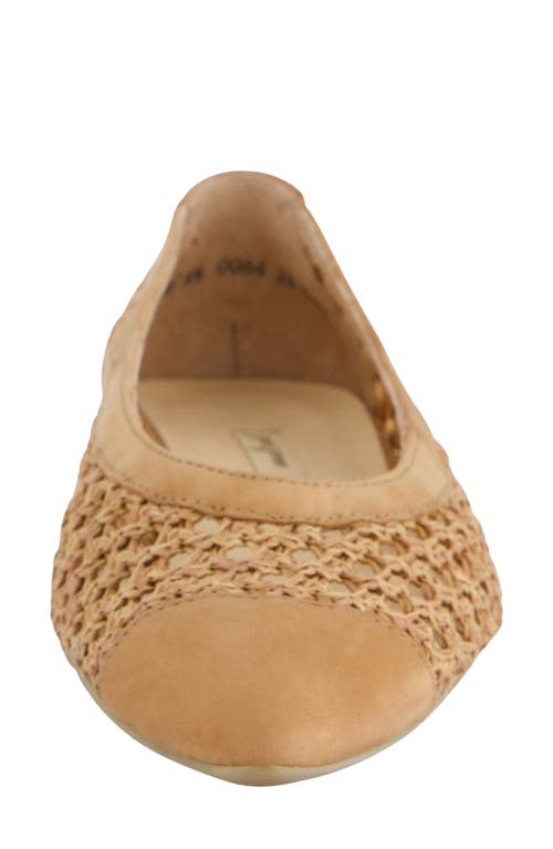 Paul Green Aries Flat In Sisal Diva Combo