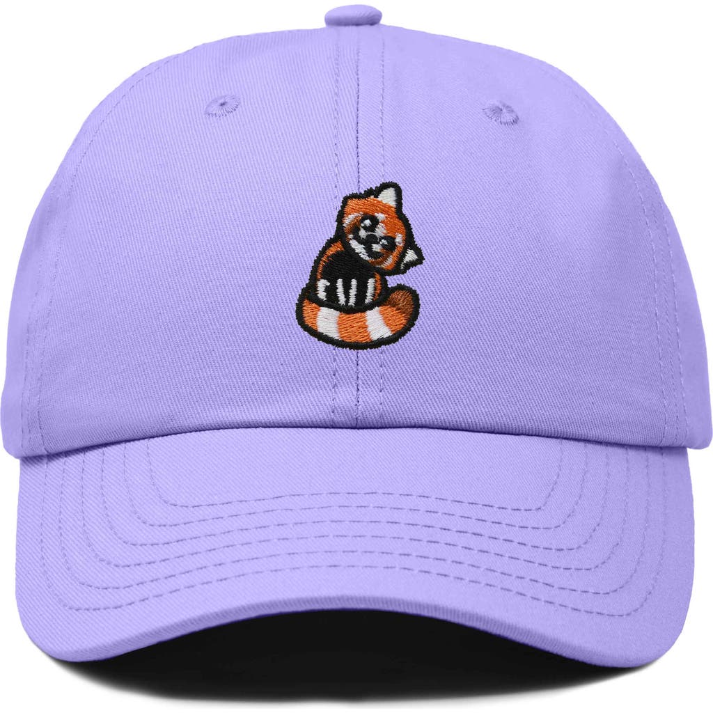 DALIX DALIX RED PANDA EMBROIDERED DAD HAT