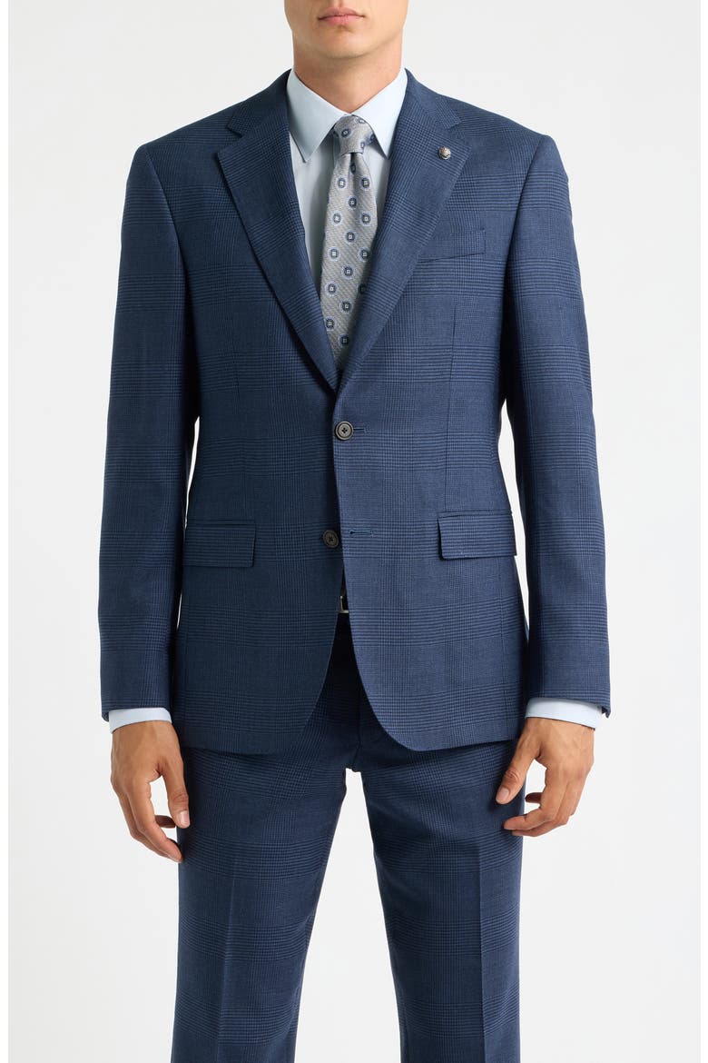 Stacie Wool Blend Suit, Alternate, color, BLUE