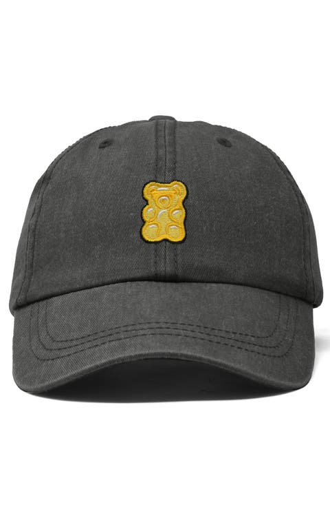 Yellow Gummy Embroidered Dad Cap