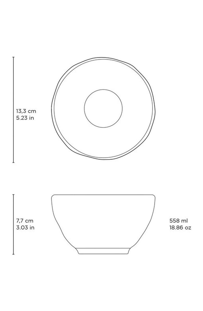 Porto Brasil Organic Soup/Dessert Bowl Set of 6, Alternate, color, Oceano