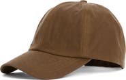 Barbour Adjustable 6-Panel Waxed Cotton Baseball Cap