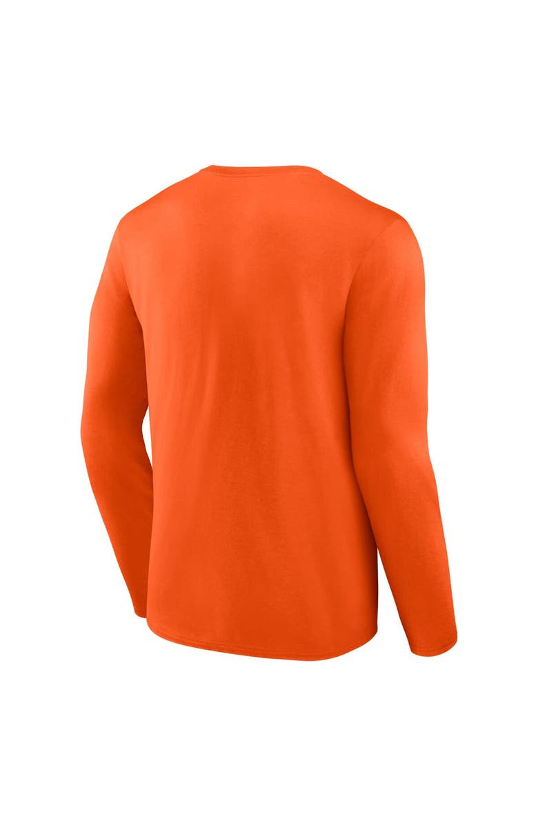 FANATICS Men's Fanatics Orange Philadelphia Flyers Covert Long Sleeve T-Shirt, Alternate, color, Orange