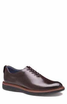 Johnston & Murphy Upton Perforated Plain Toe Oxford