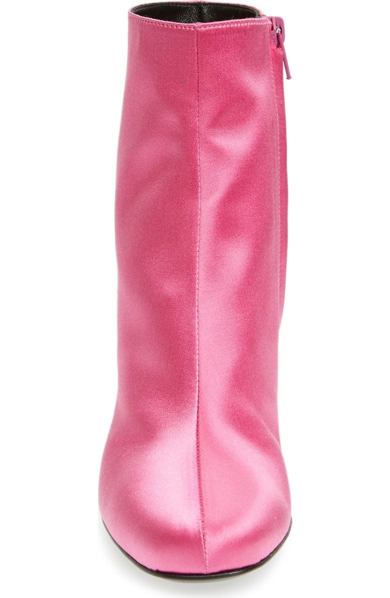 Saint Laurent 'Babies' Squared Toe Bootie, Alternate, color,