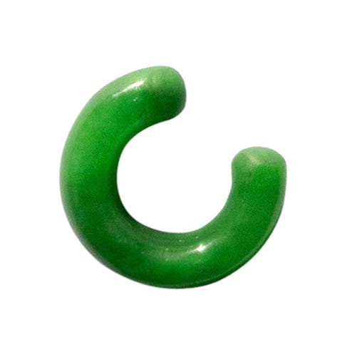 Abby Single jade cuff earring