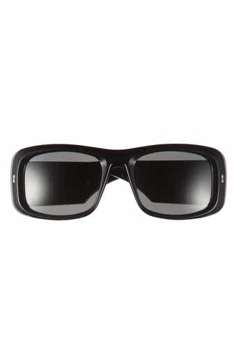 56mm Rectangular Sunglasses