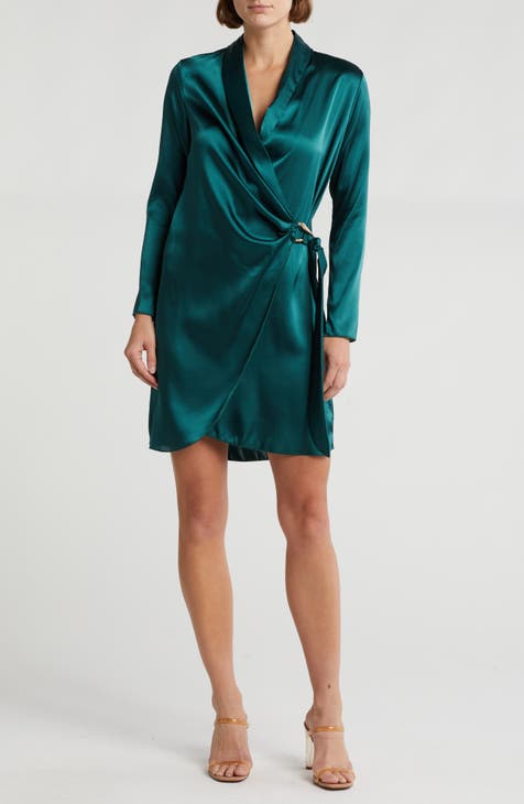 Tash and sophie ruffle fashion wrap dress