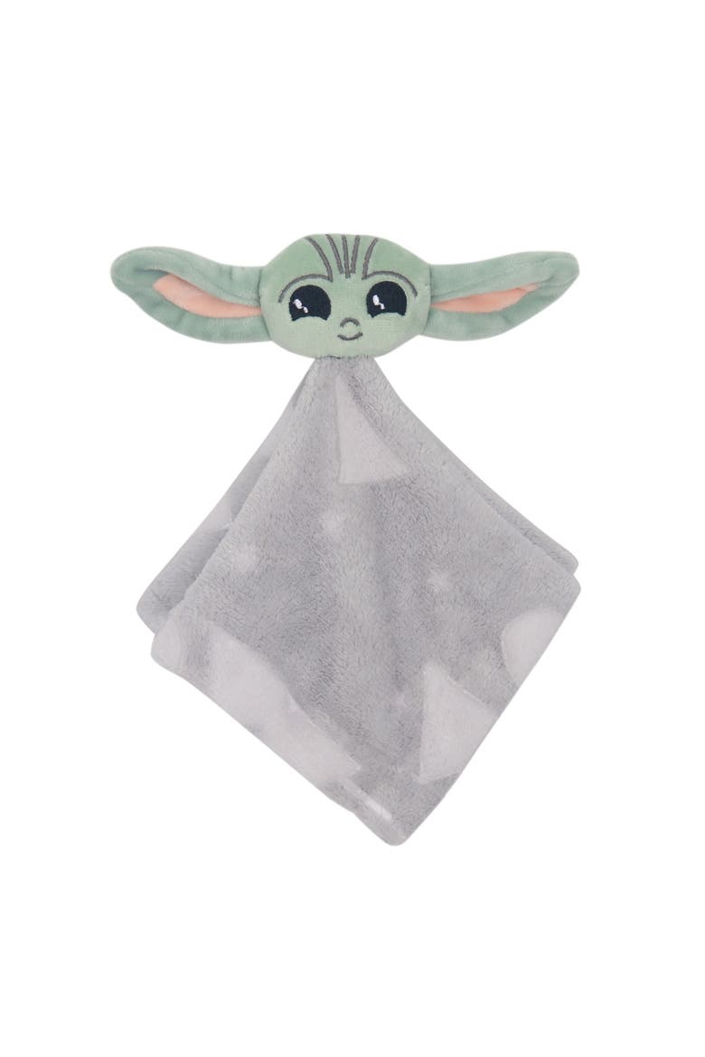 Star Wars Baby Yoda/The Child Swaddle Blanket & Lovey Gift Set, Alternate, color, White