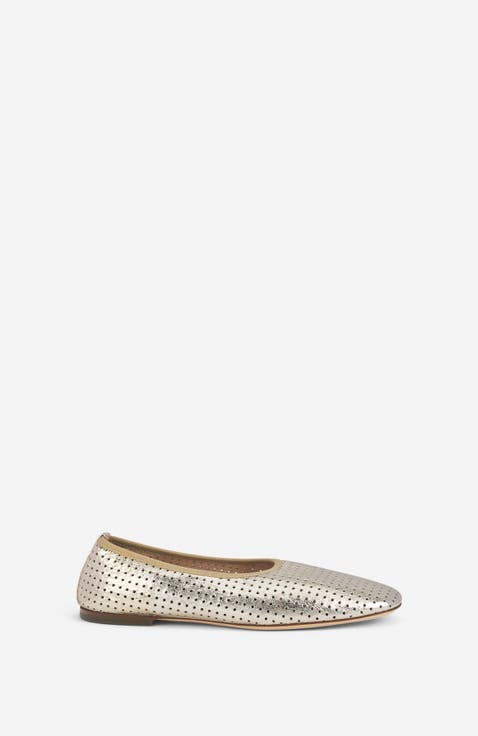 Lucy Perforated Ballet Flat