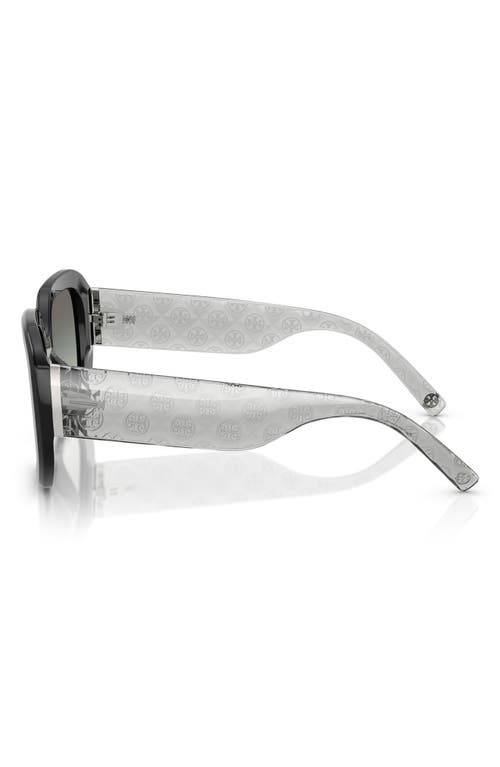 Tory Burch 54mm Irregular Sunglasses