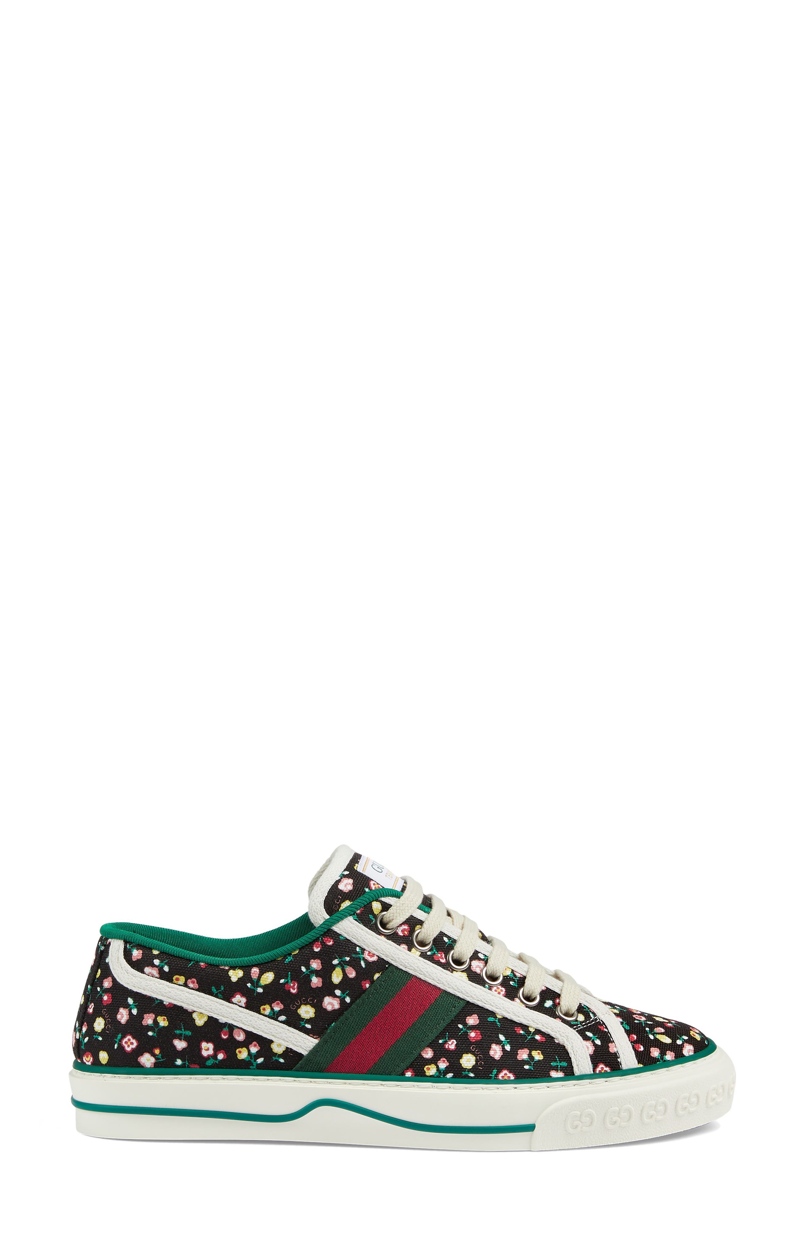 Gucci x Liberty London Tennis 1977 Floral Low Top Sneaker, Alternate, color, 