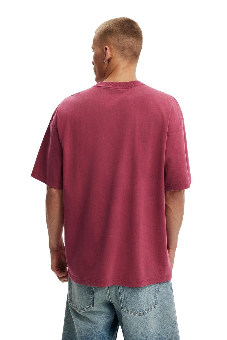 Men's Everyday Fit T-Shirt, Alternate, color, Raspberry Wash