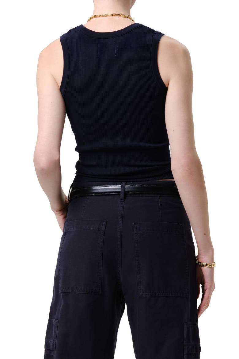 Nova Rib Knit Tank, Alternate, color, NAVY