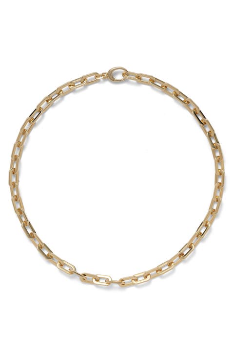 Octagon Chain Necklace