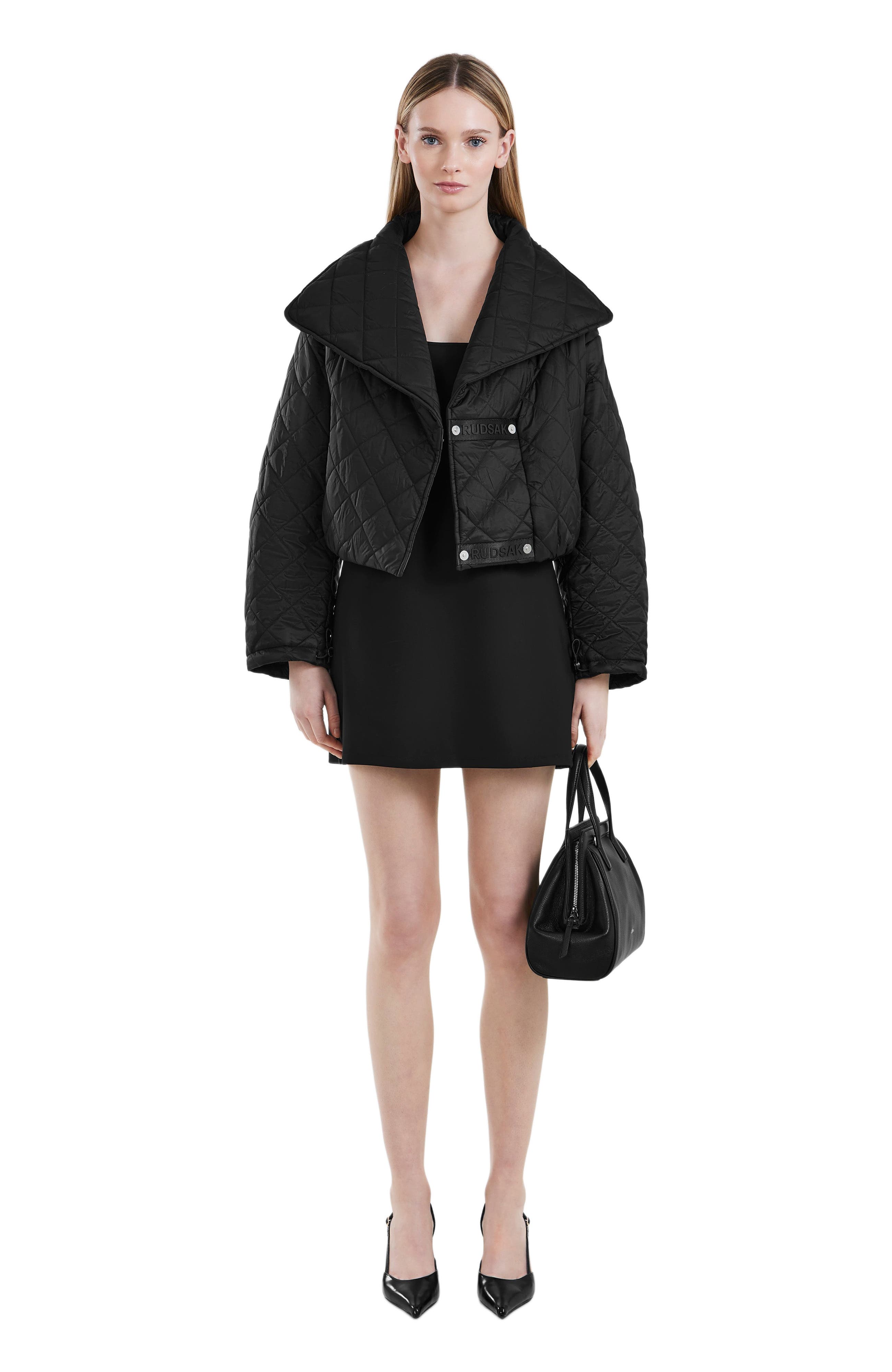 KALEE WOMEN'S QUILTED SHORT COAT - image 2