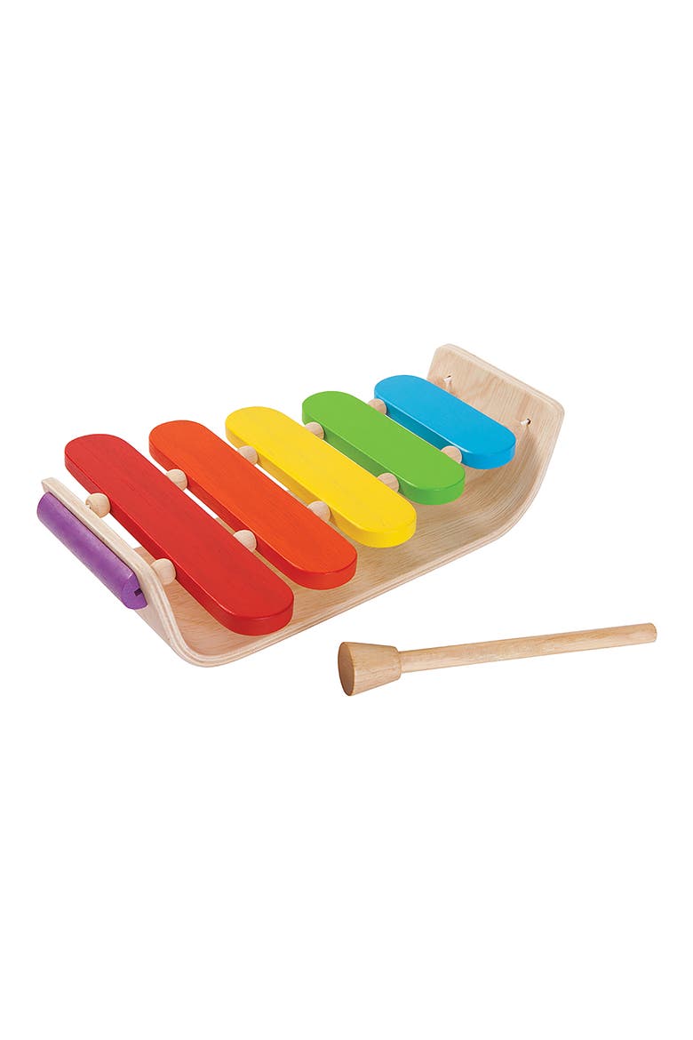 Rainbow Oval Xylophone, Alternate, color, ASSORTED