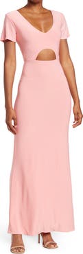 Love By Design Anjelina Slinky Cutout Maxi Dress