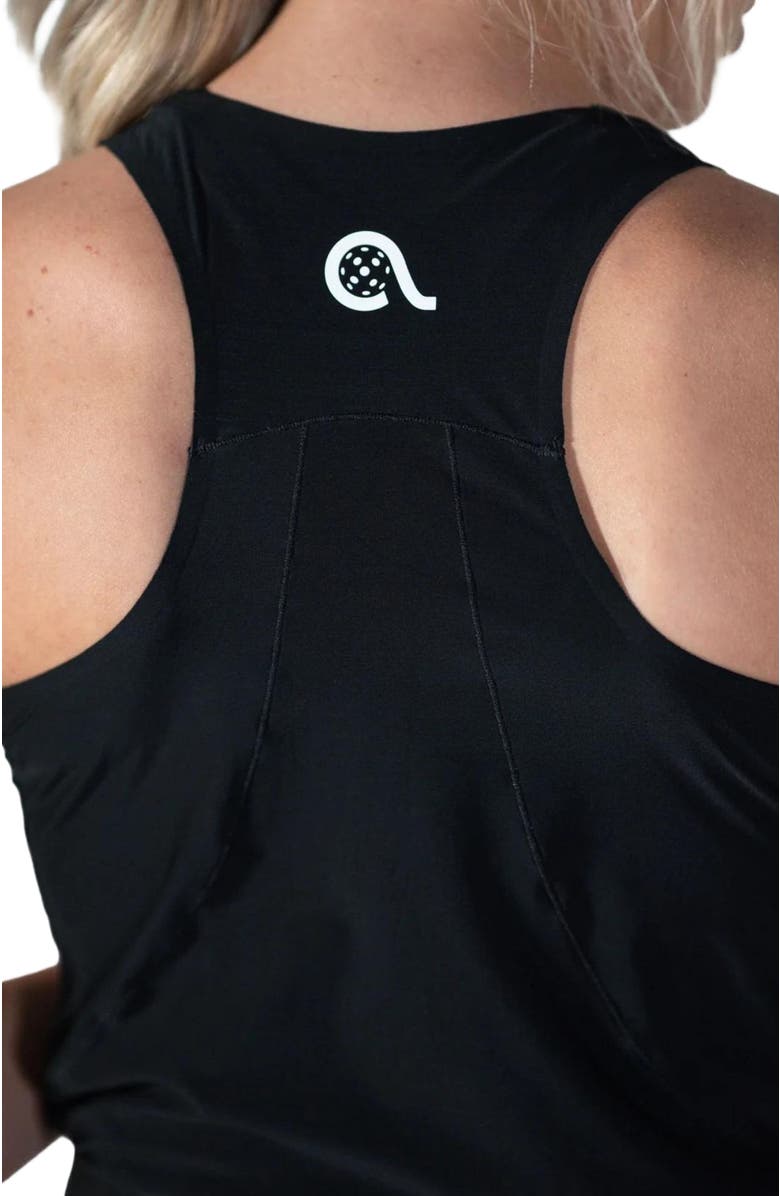 AVI Bounce-It Pickleball Tank, Alternate, color, Black Beauty