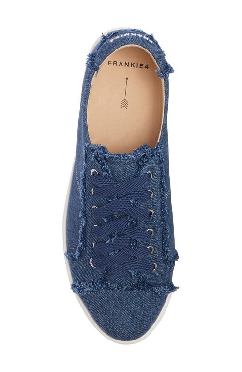 Frankie4 Nat Iii Cap Toe Sneaker In Denim Canvas