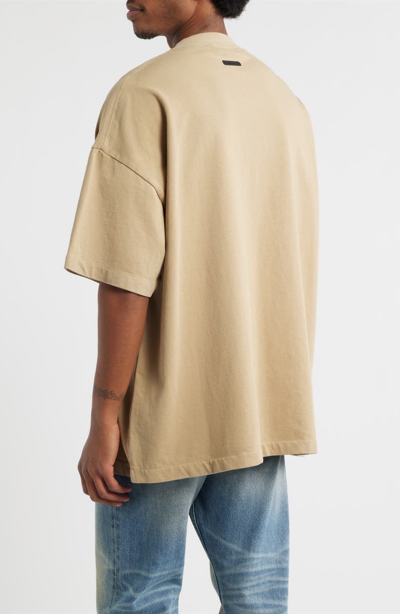 Fear of God Essentials Training '90s Short Sleeve Logo Graphic T-Shirt, Alternate, color, Faded Dune