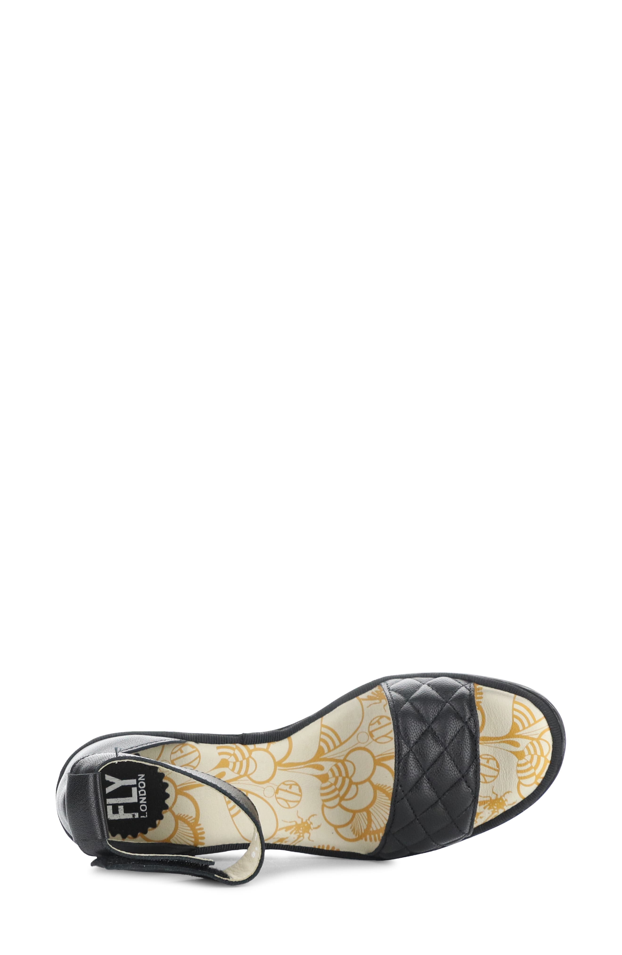 Fly London Yaru Platform Wedge Sandal, Alternate, color, 