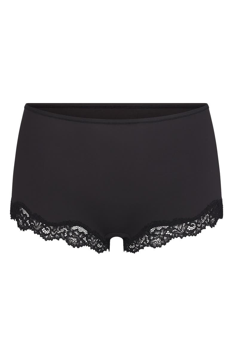 SKIMS Fits Everybody Lace Boyshorts, Alternate, color, 