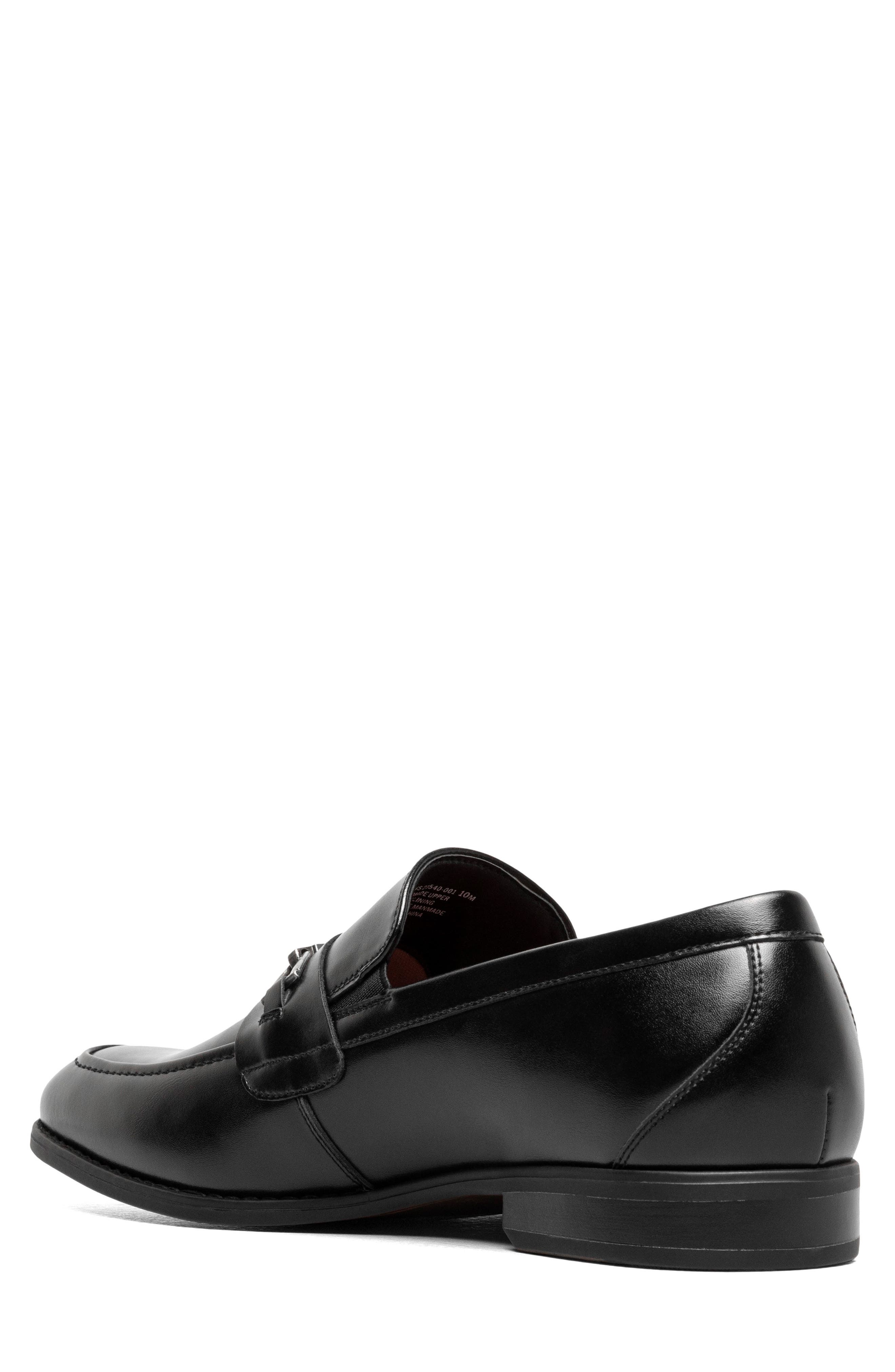 Stacy Adams Novak Moc Toe Slip-On, Alternate, color, Black