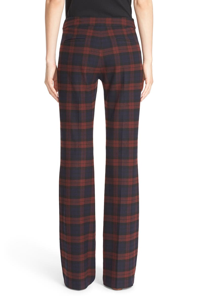Plaid Flannel Pants, Alternate, color, RED/ MIDNIGHT