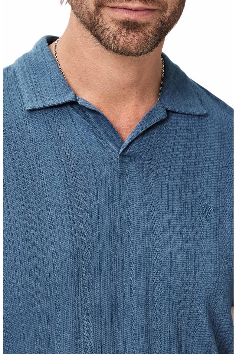 Leonardo Johnny Collar Polo, Alternate, color, OILED BLUE