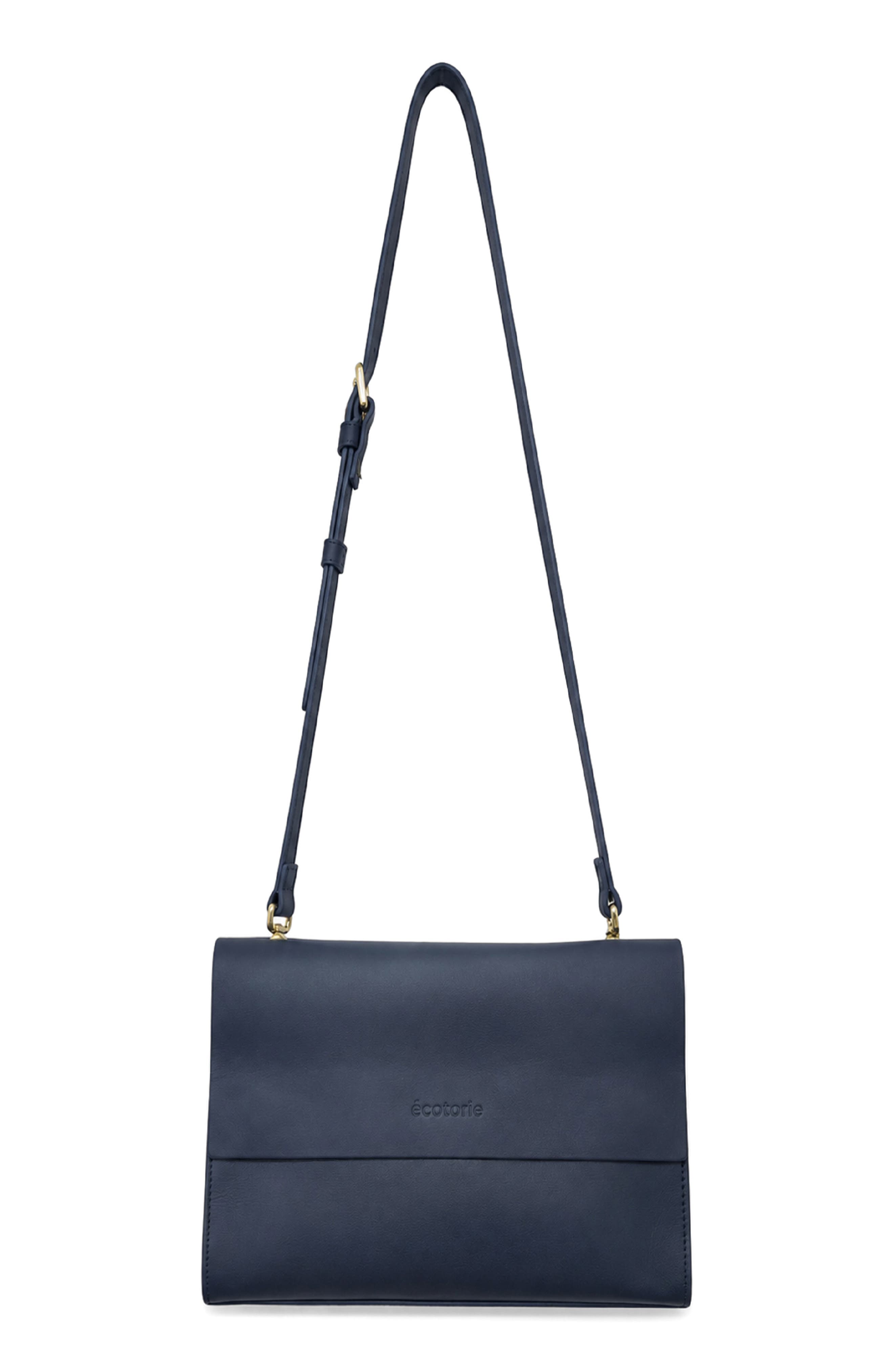 Betty Leather Crossbody Bag, Main, color, MIDNIGHT