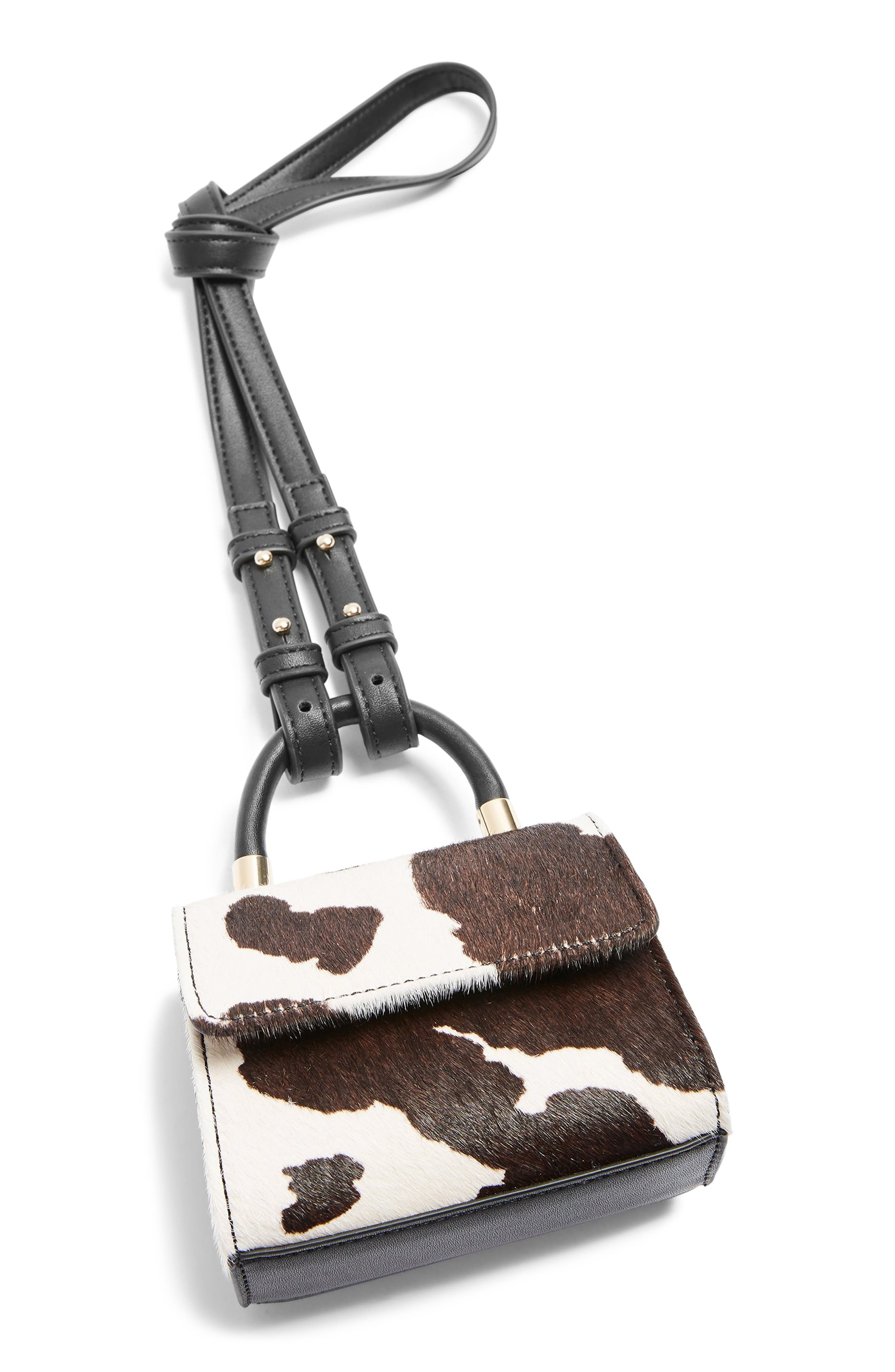 Cindy Mini Crossbody Bag, Alternate, color, BROWN MULTI