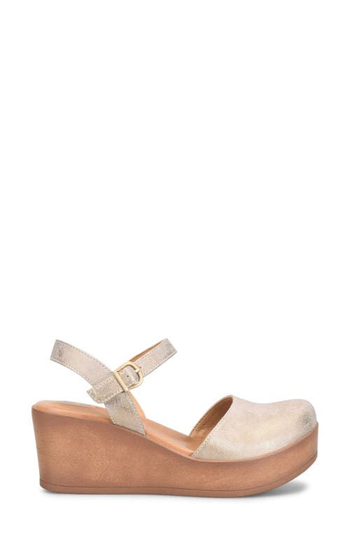 B O C By Børn Dalia Platform Clog Sandal In Champagne