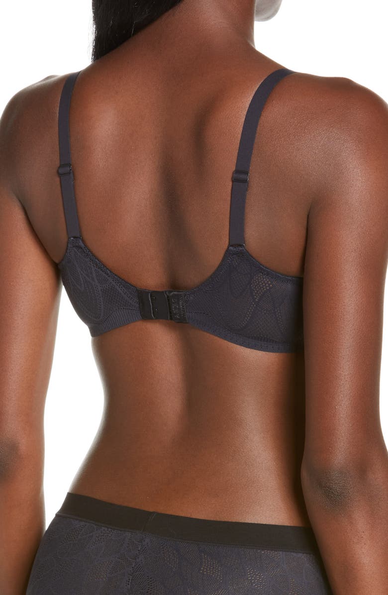 DKNY Lace Comfort Underwire Demi Bra, Alternate, color, 