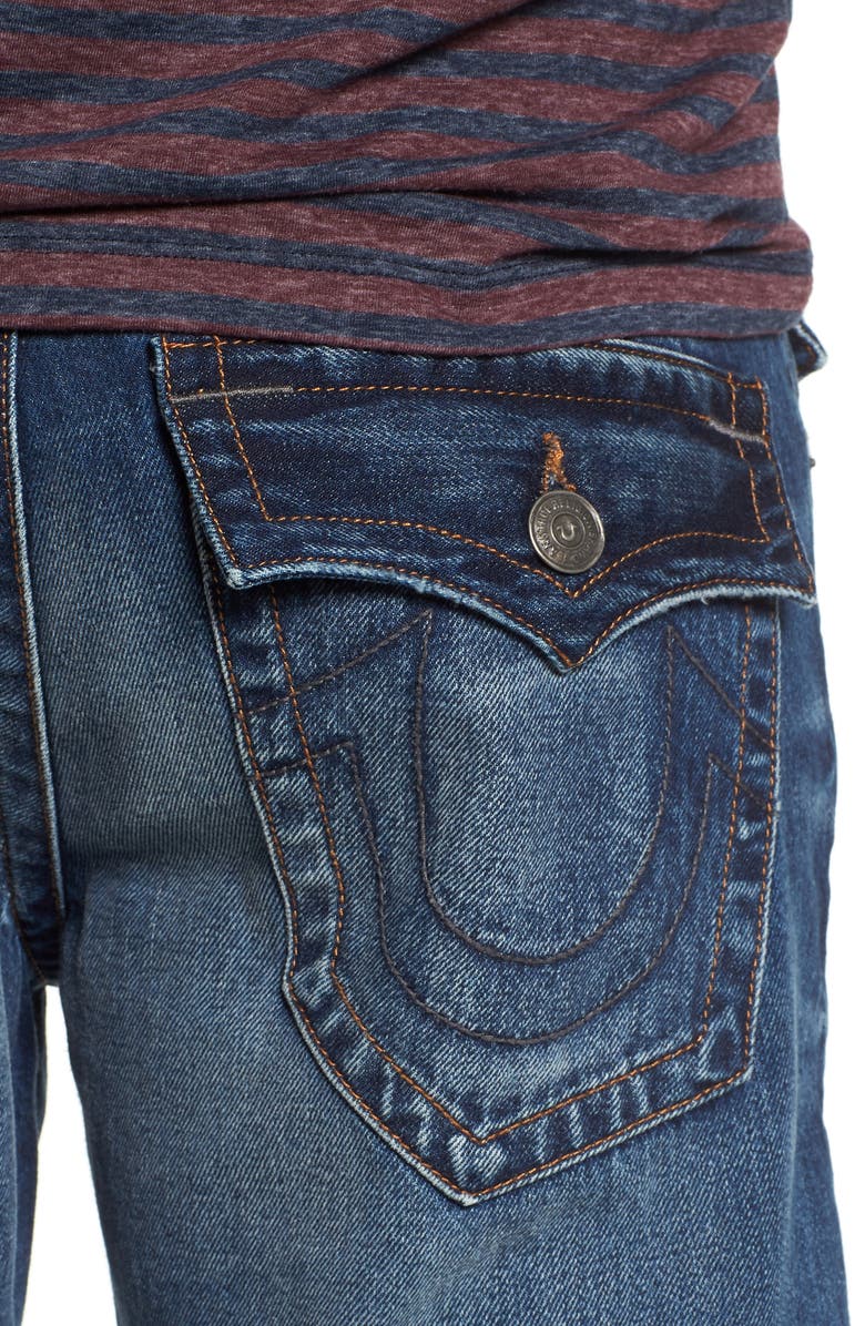 True Religion Brand Jeans Geno Straight Leg Jeans, Alternate, color,