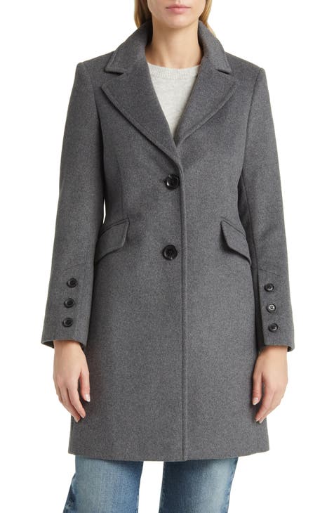 Halogen wool blend wrap coat NWT $348 retail Nordstrom winter warm outlets coat lined