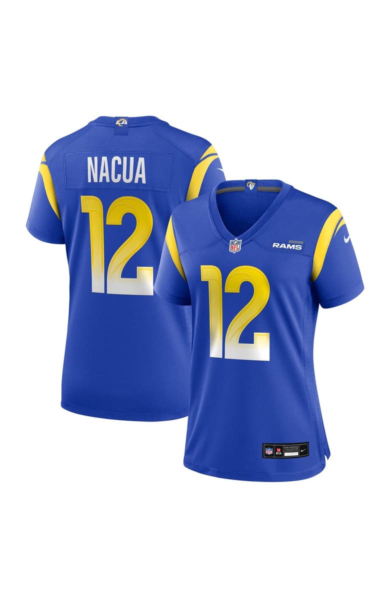 Nike Women's Nike Puka Nacua Royal Los Angeles Rams Game Player Jersey, Main, color, Royal
