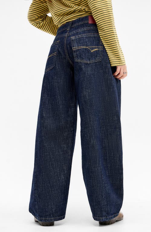 Bdg Urban Outfitters Kayla Low Rise Cocoon Jeans In Blue