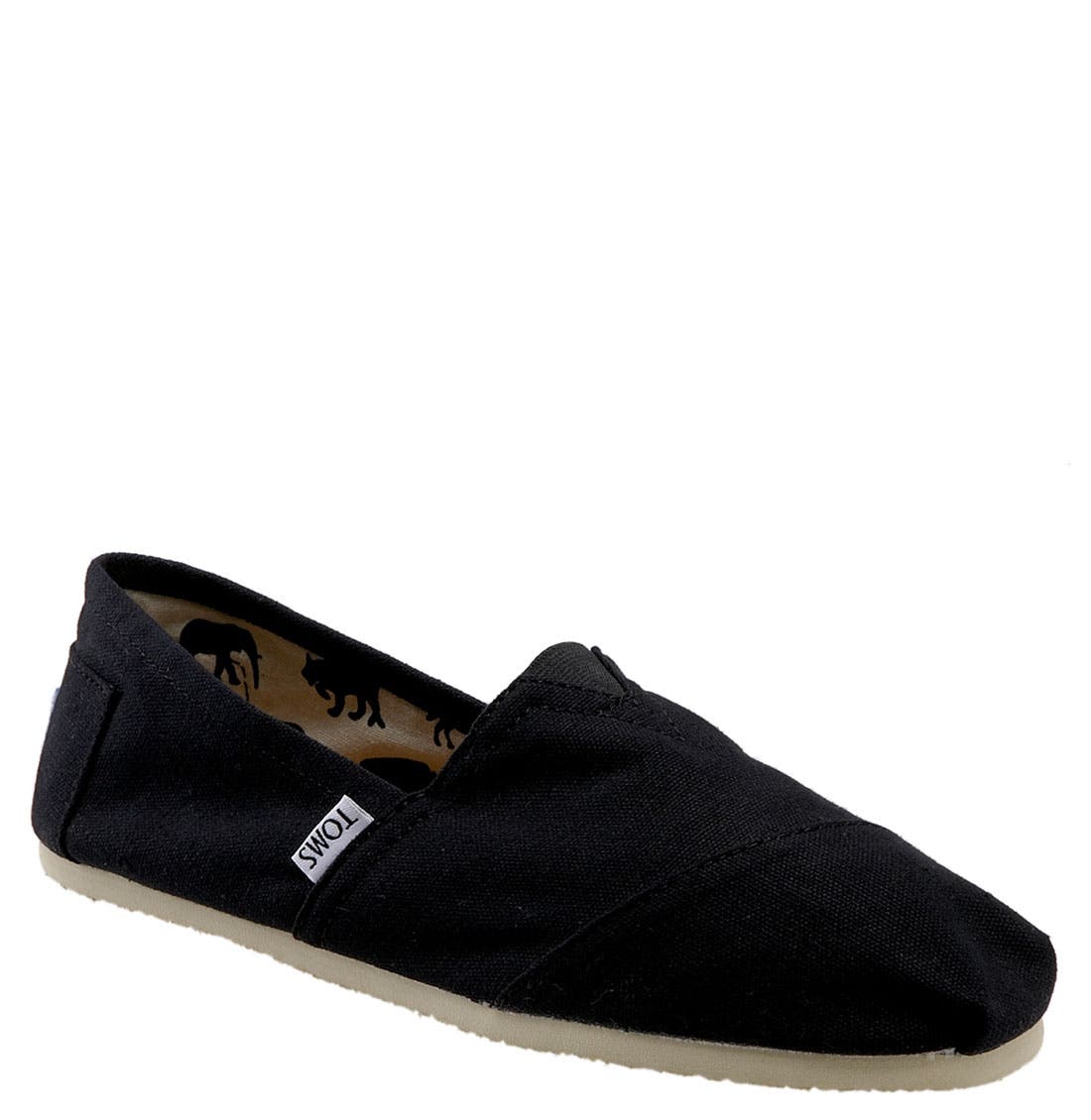 TOMS Classic Canvas Slip-On, Main, color, 